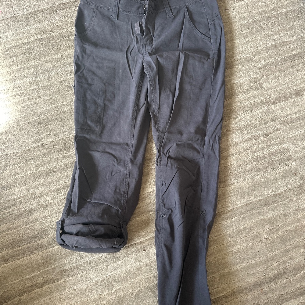 Prana hiking pants stretchy fabric